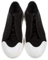 Thumbnail for your product : Alexander McQueen Canvas Low-Top Sneakers
