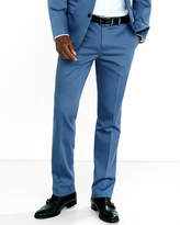 Thumbnail for your product : Express Slim Blue Cotton Sateen Suit Pant
