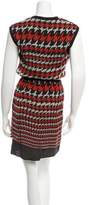Thumbnail for your product : Rozae Nichols Printed Silk Dress w/ Tags