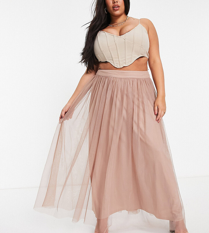 Plus Size Tulle Skirt | Shop the world's largest collection of fashion |  ShopStyle