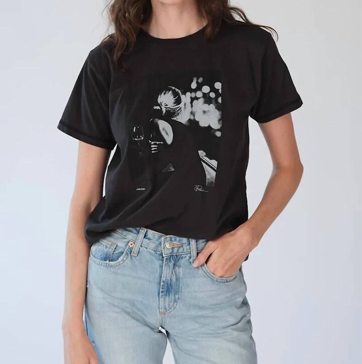 CPress Studio Unburden Mushie Tee In Worn Black