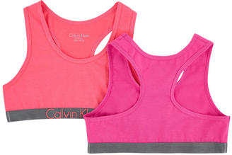 Calvin Klein Pack of 2 pairs of logo bras