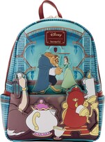 Thumbnail for your product : Loungefly Beauty And The Beast Fireplace Scene Mini Backpack
