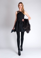 Thumbnail for your product : Amanda Wakeley Mei Tux Faille Mini Dress
