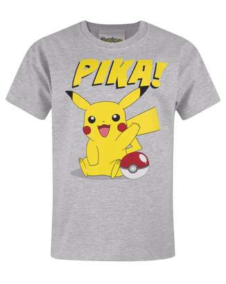 Pokemon Childrens/Kids Unisex Official Pika T-Shirt