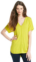 Thumbnail for your product : MICHAEL Michael Kors Short Sleeve V Neck Top
