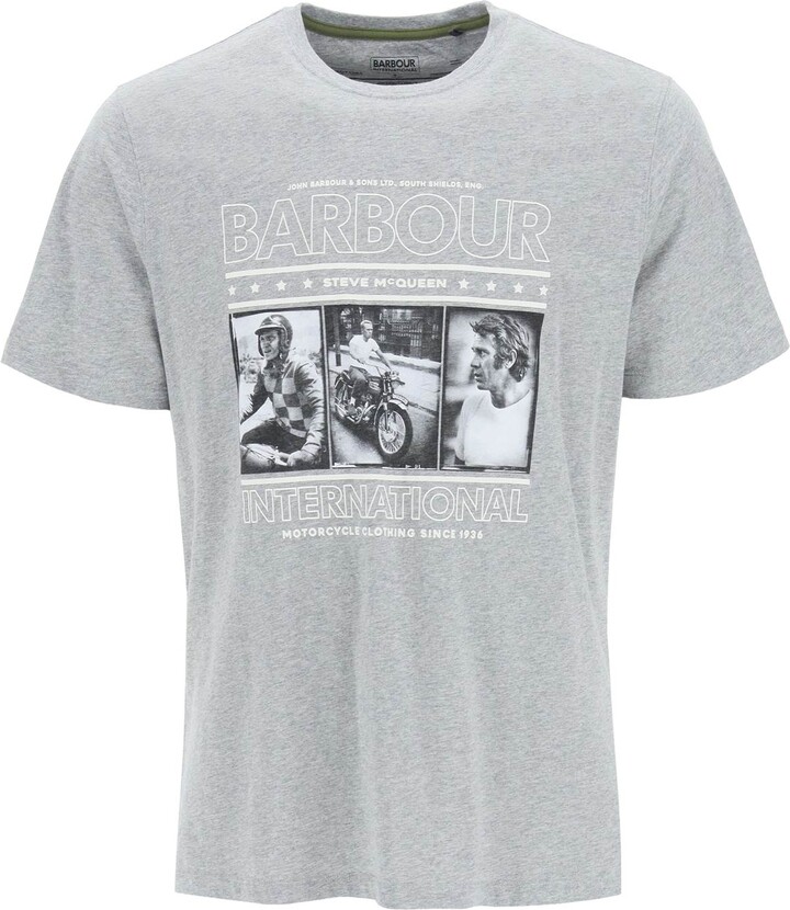 BARBOUR INTERNATIONAL STEVE McQUEEN REEL T-SHIRT - ShopStyle Long Sleeve  Shirts