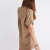 Thumbnail for your product : Madewell Khaki Button-Down Shirtdress