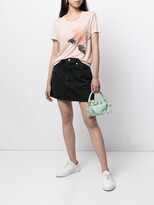 Thumbnail for your product : Emporio Armani rose-print cotton T-shirt
