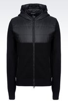 Thumbnail for your product : Giorgio Armani Blouson In Full Milano And Quilted Nylon