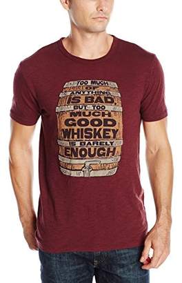 Lucky Brand Men's Whiskey Barrel Graphic Tee