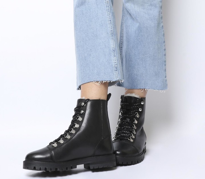 office lace up boots