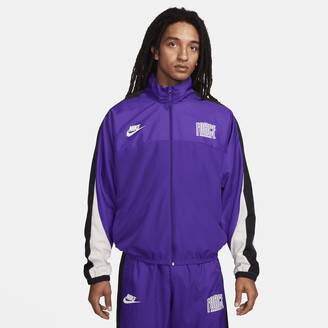 Men's Sacramento Kings Nike White/Black 2021/22 City Edition Therma Flex  Showtime Short Sleeve Full-Snap Collar Jacket