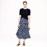 Thumbnail for your product : J.Crew Juan Carlos Obando® for Magdelena skirt in polka dot