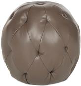 Thumbnail for your product : Safavieh Santiago Clay Solid Wood Bicast Leather Ottoman