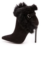 Thumbnail for your product : Alice + Olivia Denyson Fur Booties