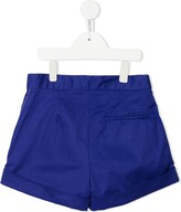 Thumbnail for your product : Marni Kids Pleated Cotton Shorts