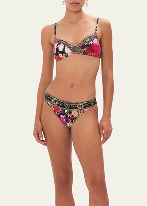 Camilla Reservation for Love Paneled Bikini Top