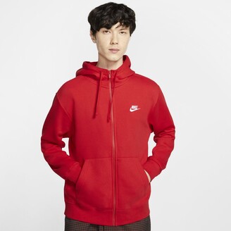 nike coat red