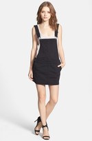 Thumbnail for your product : Paige Denim 'Danielle' Overall Dress (Vintage Black)