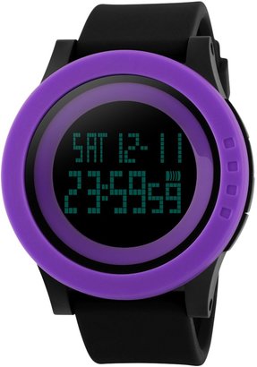 Panegy Women Big Face Watch Sport Watch LED Quartz Watch Outdoor Waterproof Digital Alarm Stopwatch