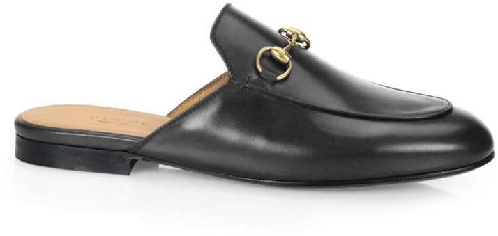 gucci princetown leather slipper