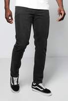 Thumbnail for your product : boohoo Slim Fit Charcoal Denim Jeans In 11oz