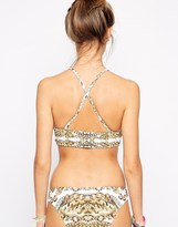 Thumbnail for your product : ASOS Jaded London Gold Chain Bikini Crop Top