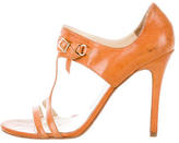 Thumbnail for your product : Camilla Skovgaard Round-Toe Leather Sandals