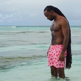 Thumbnail for your product : Pink House Mustique - Men's Swim Shorts - Pomegranate Pink