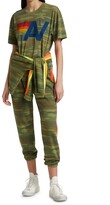 Thumbnail for your product : Aviator Nation Neon Four-Stripe Sweatpants