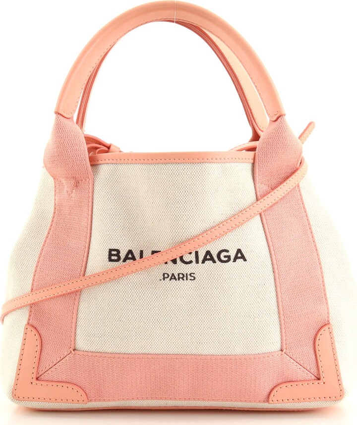 Balenciaga Women's Cabas Canvas Tote Bag