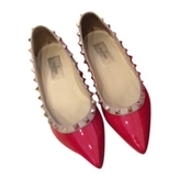 Thumbnail for your product : Valentino Red Patent leather Flats