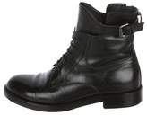 Thumbnail for your product : Lanvin Leather Moto Boots