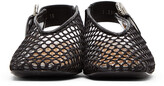 Thumbnail for your product : Toga Pulla Black Mesh Ballerina Slippers