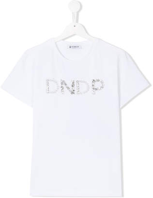 Dondup Kids embroidered logo T-shirt