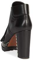 Thumbnail for your product : Alaia Studded Leather Platform Ankle Boots