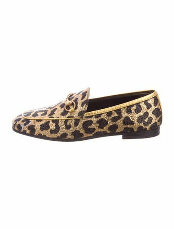 Gucci loafer gold clearance