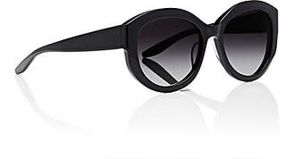 Barton Perreira Women's Patchett Sunglasses - Black, Smolder