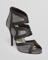 Thumbnail for your product : Caparros Peep Toe Evening Booties - Irene High Heel