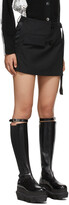 Thumbnail for your product : Sacai Black Suiting Miniskirt