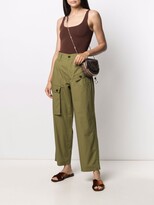 Thumbnail for your product : DEPARTMENT 5 Cropped Cargo Trousers