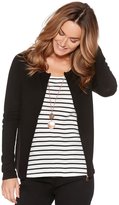 Thumbnail for your product : M&Co Zip fasten cardigan
