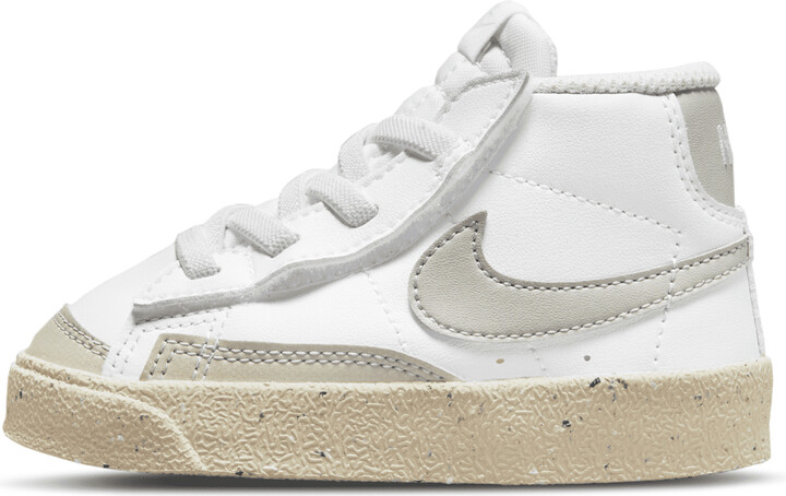Nike Blazer Mid '77 SE Baby/Toddler Shoes in White - ShopStyle