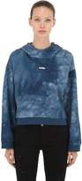 Thumbnail for your product : G Star By Jaden Smith CHEIRI WATER HOODED CROPPED SWEATSHIRT
