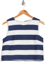 Thumbnail for your product : Lucy Paris Kara Striped Shell Tank