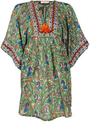 tory burch printed beach tunic