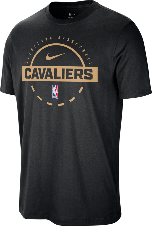 Cleveland Cavaliers Nike Men's NBA Practice T-Shirt in Black | HQ9707-010