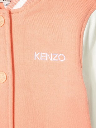 Kenzo Kids Embroidered Logo Bomber Jacket