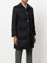 Thumbnail for your product : Thom Browne Down-filled Jacket-weight Cashmere Overcoat
